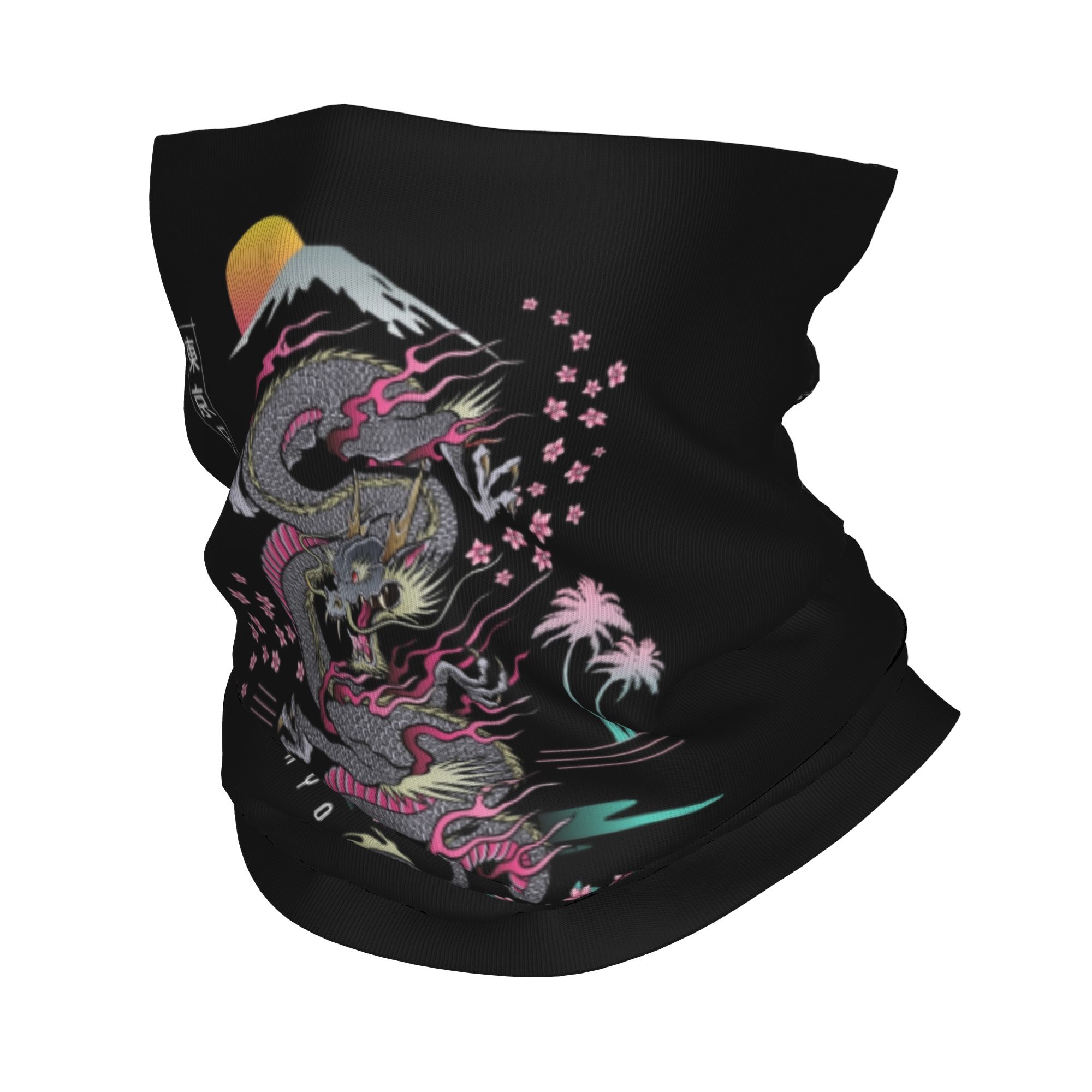 Neck Warmer Tube - Sciarpa Tubolare Invernale Personalizzata Tokyo Giappone