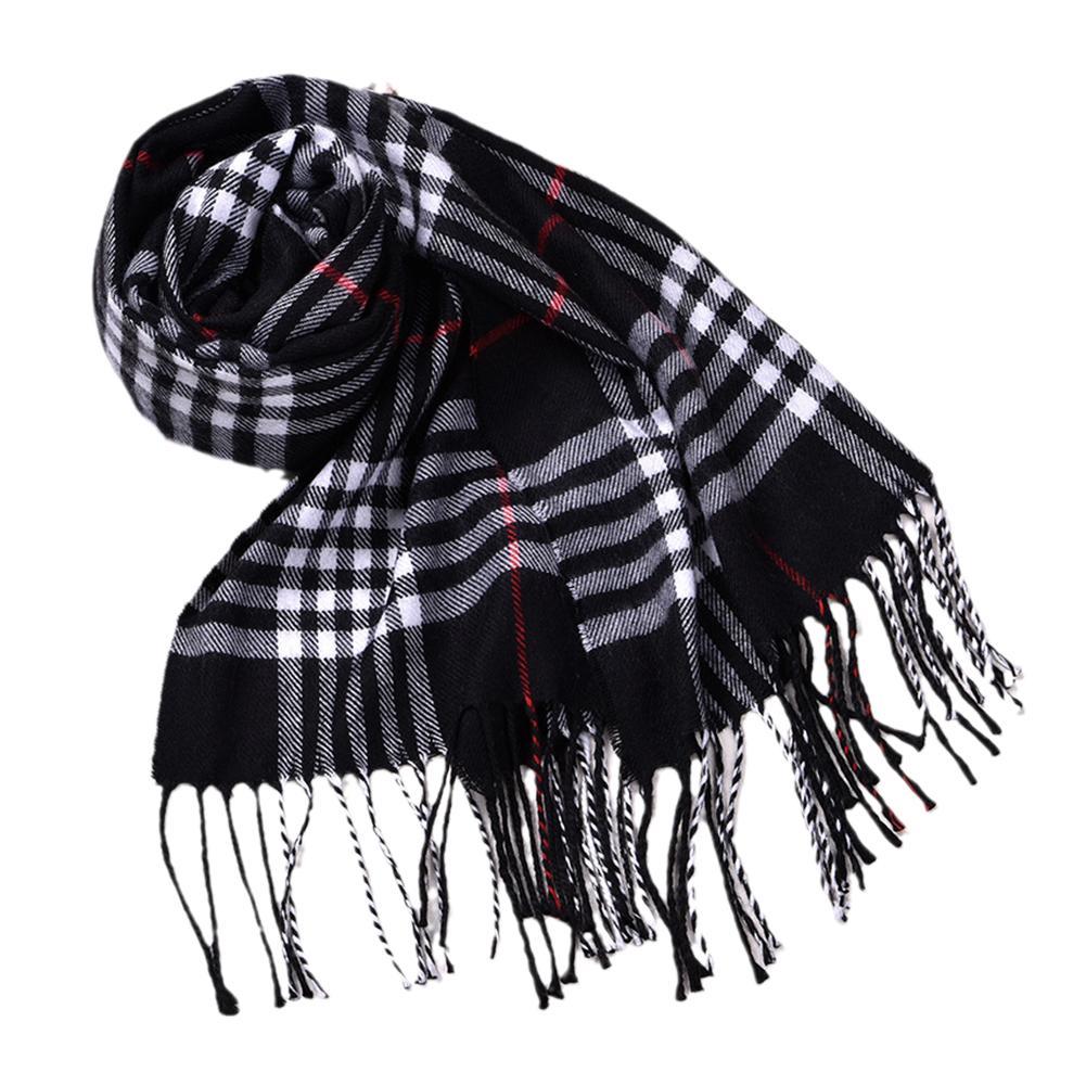 Muffler Men Wool - Sciarpe invernali stile britannico Scialli per