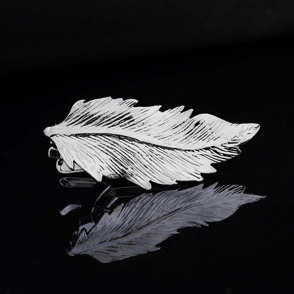 Tie Clip Silver - Fermacravatta Creativo a Forma di Occhiali