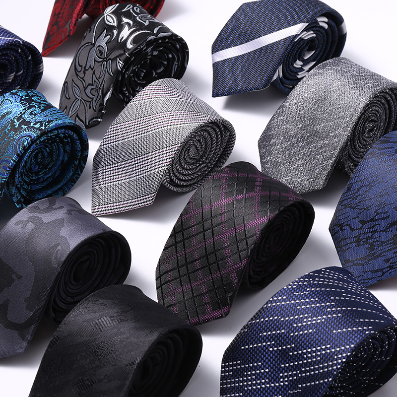 Skinny Tie Men - Cravatta da uomo di lusso skinny