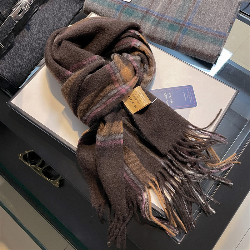 Muffler Men Wool - Sciarpa da uomo in pura lana
