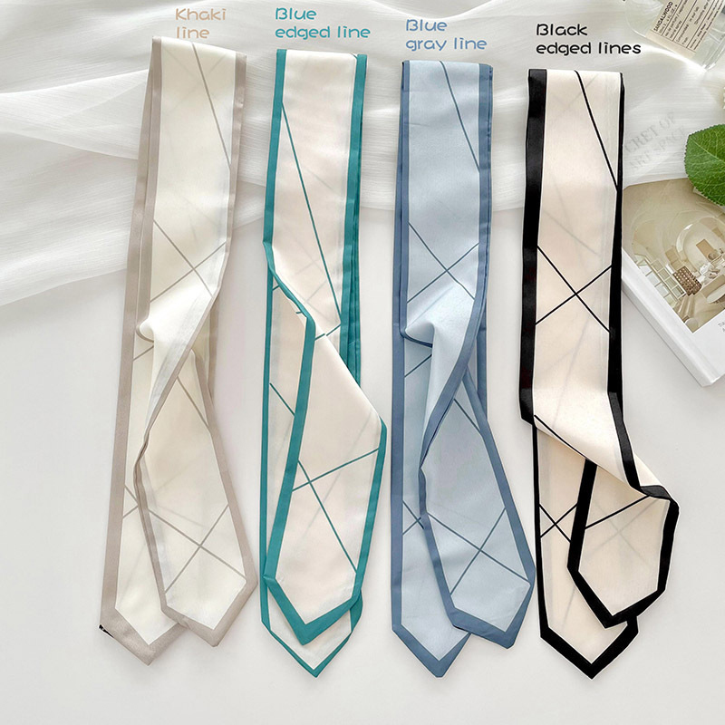 Head Wrap Turban - Luxary coreano twill nastro decorativo piccola