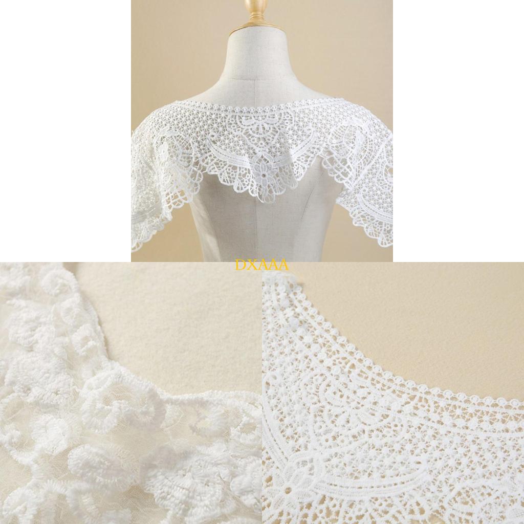 Stole Wedding Shawl - DXAA Donne Ricamo Floreale Scialle Pizzo