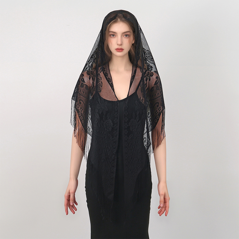 Nuovo ricamo sciarpa di pizzo  - Stole Wedding Shawl recensione e prezzo