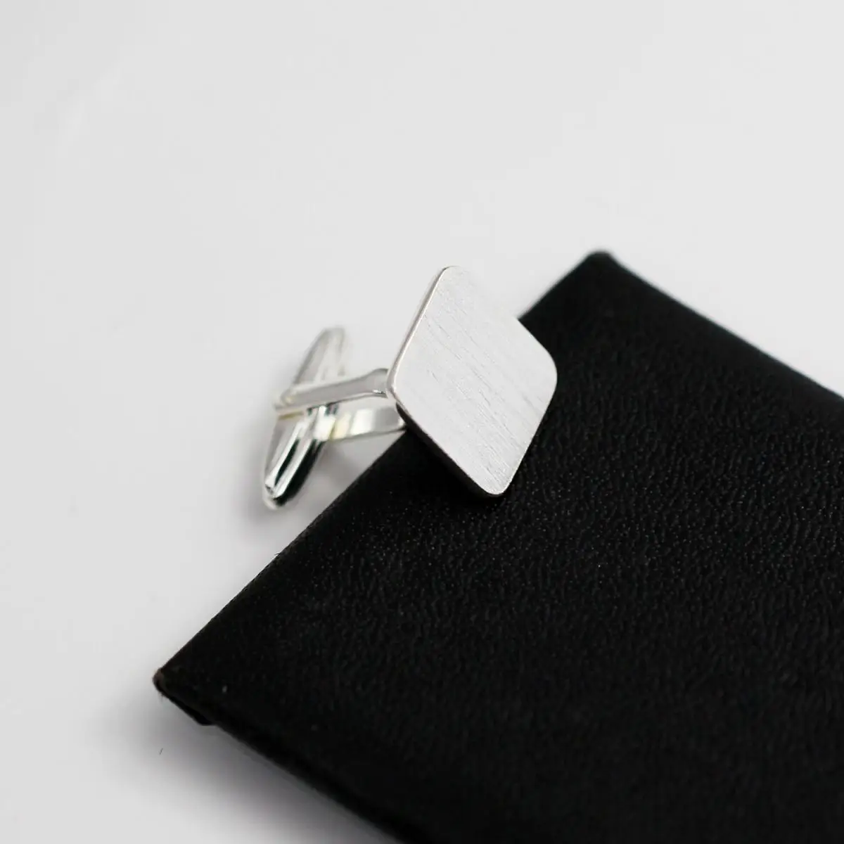 Beadsnice 2 pezzi Gemelli quad - Tie Clip Silver recensione e prezzo