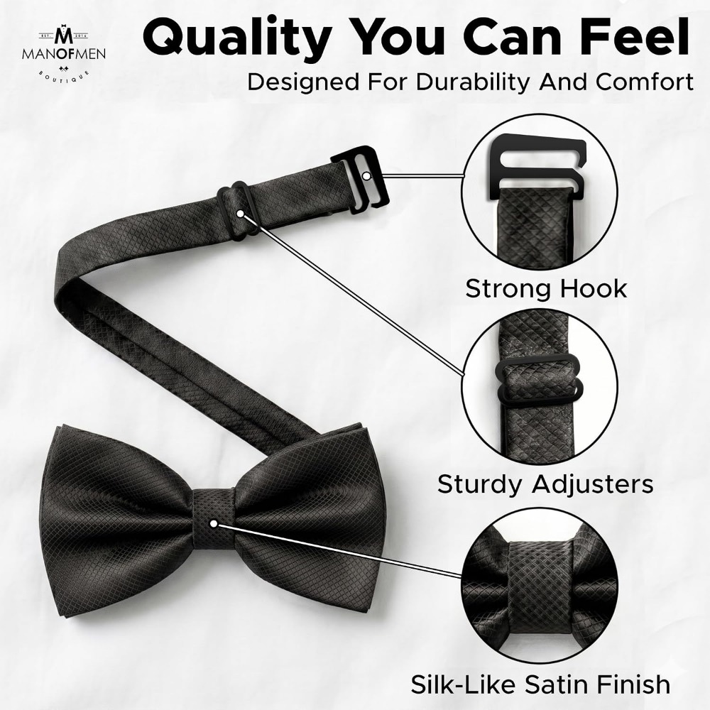 Papillon in Poliestere Tinta U - Bow Tie Pre Tied recensione e prezzo