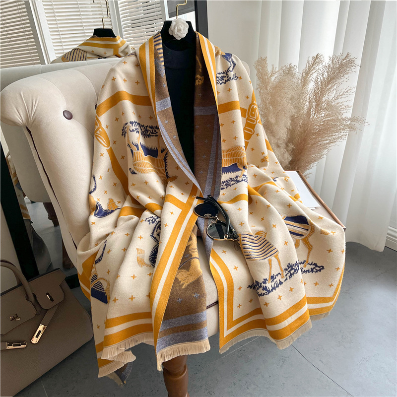Di lusso Cavallo Stampa Copert - Woven Scarf Blanket recensione e prezzo