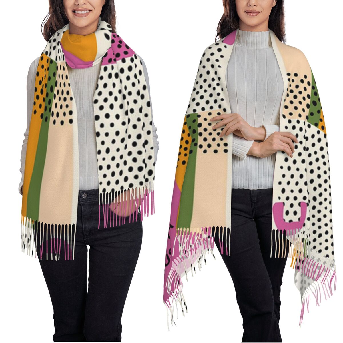 Sciarpa di lusso Yayoi Kusama  - Infinity Scarf Knit recensione e prezzo