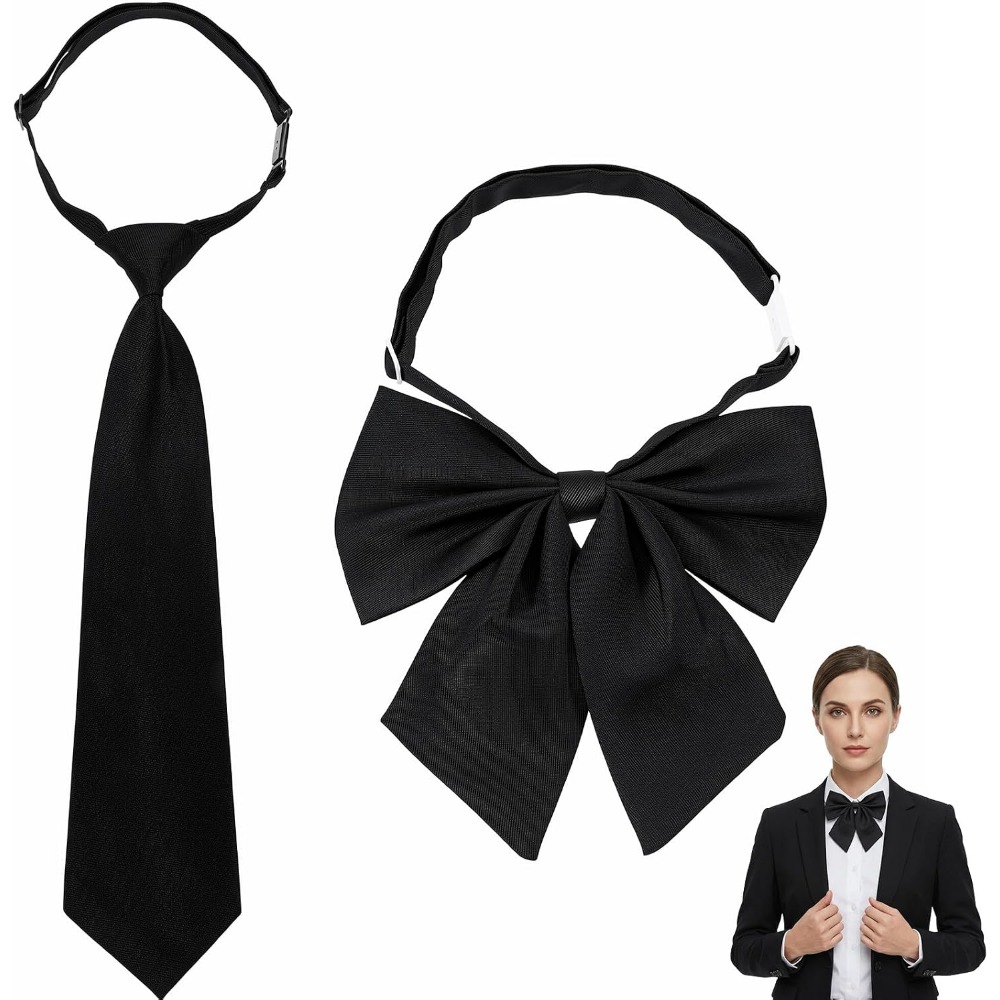 Papillon Neri da Donna, Grandi - Bow Tie Pre Tied recensione e prezzo