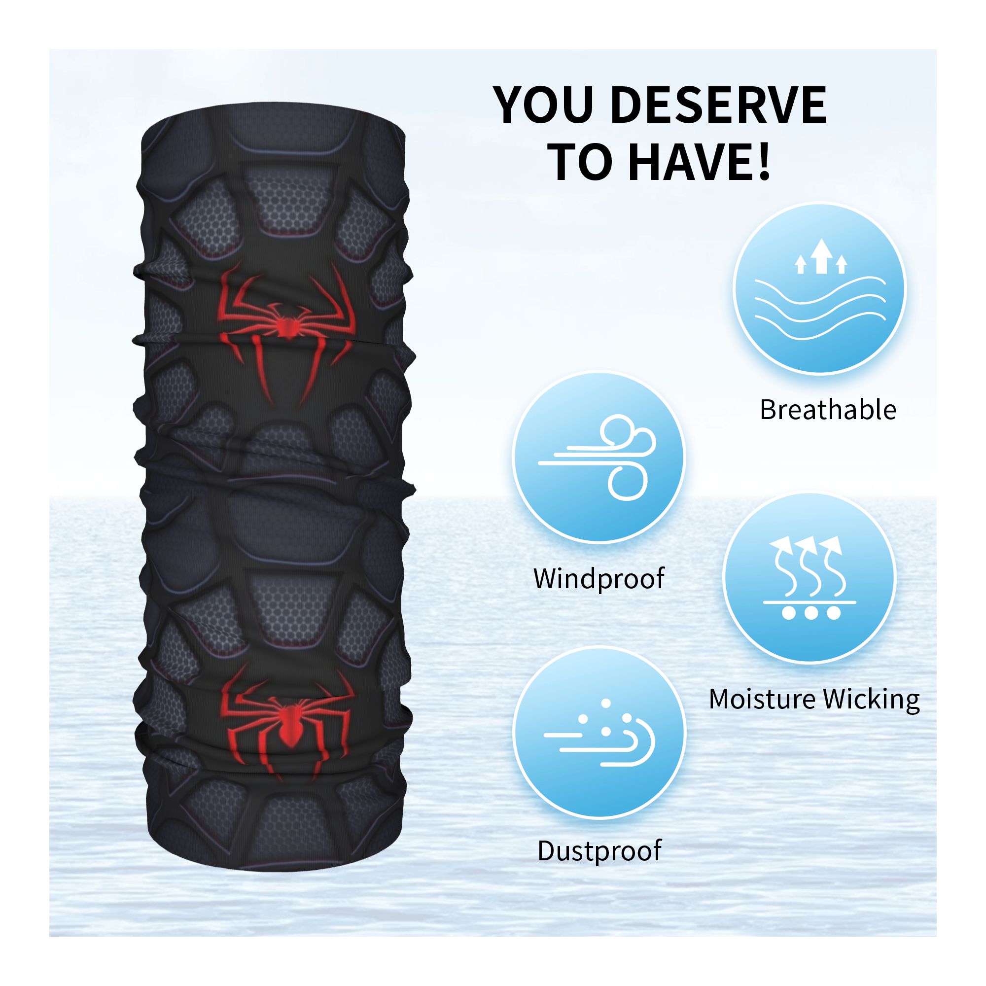Spider Winter Fascia Scaldacol - Neck Warmer Tube recensione e prezzo