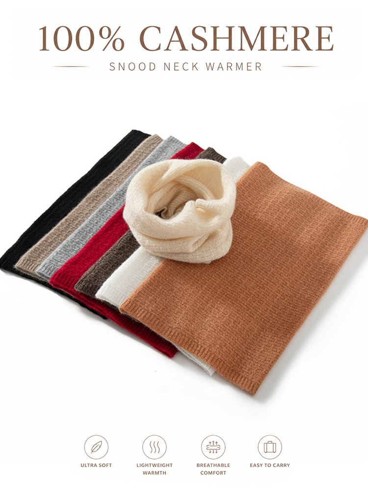 Scaldacollo in Cashmere Puro a - Infinity Scarf Knit recensione e prezzo