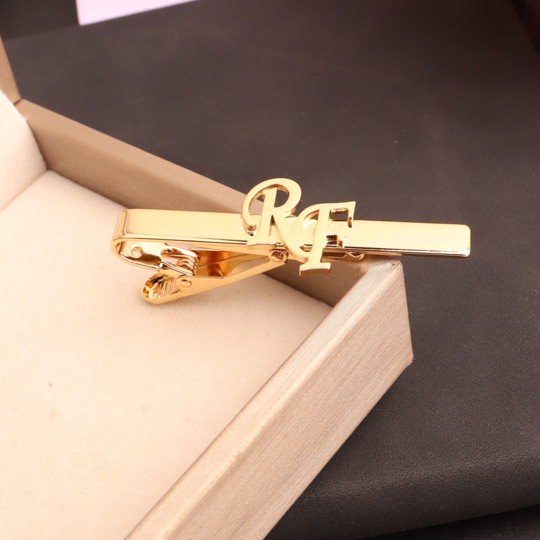 Fermacravatta con iniziali per - Tie Clip Silver recensione e prezzo