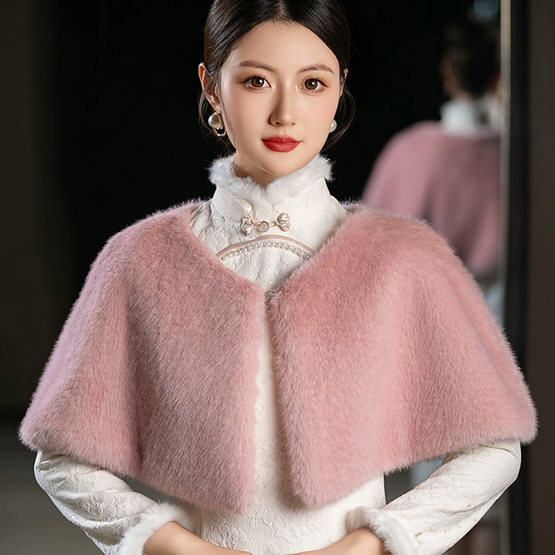 Scialle invernale da donna in  - Stole Wedding Shawl recensione e prezzo