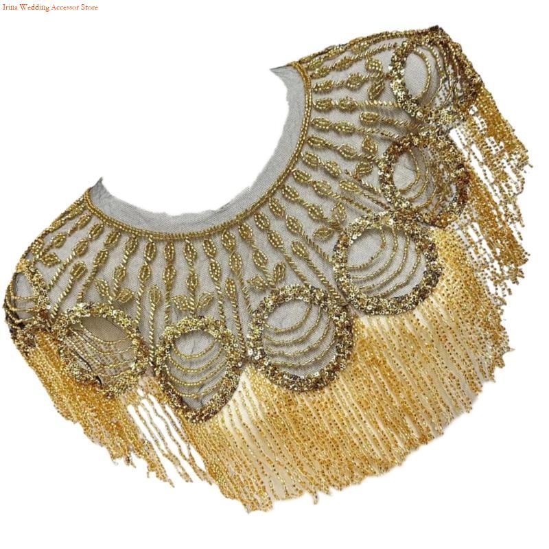 G92D Paillettes ricamate con p - Stole Wedding Shawl recensione e prezzo