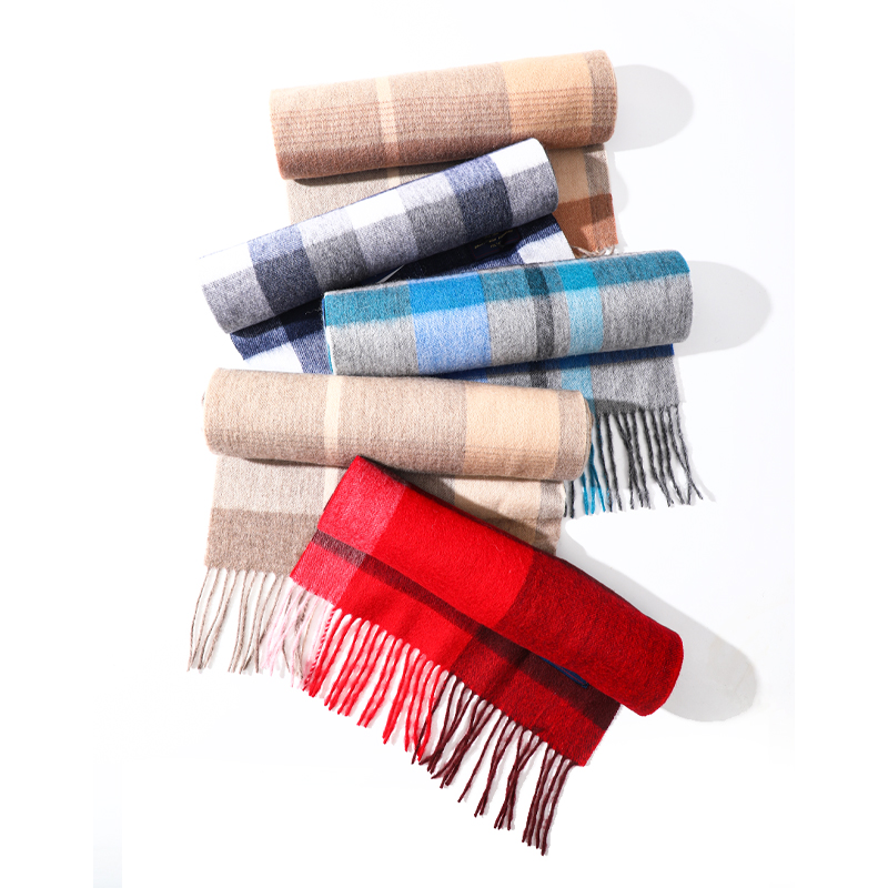 Sciarpa a reticolo classica ca - Muffler Men Wool recensione e prezzo