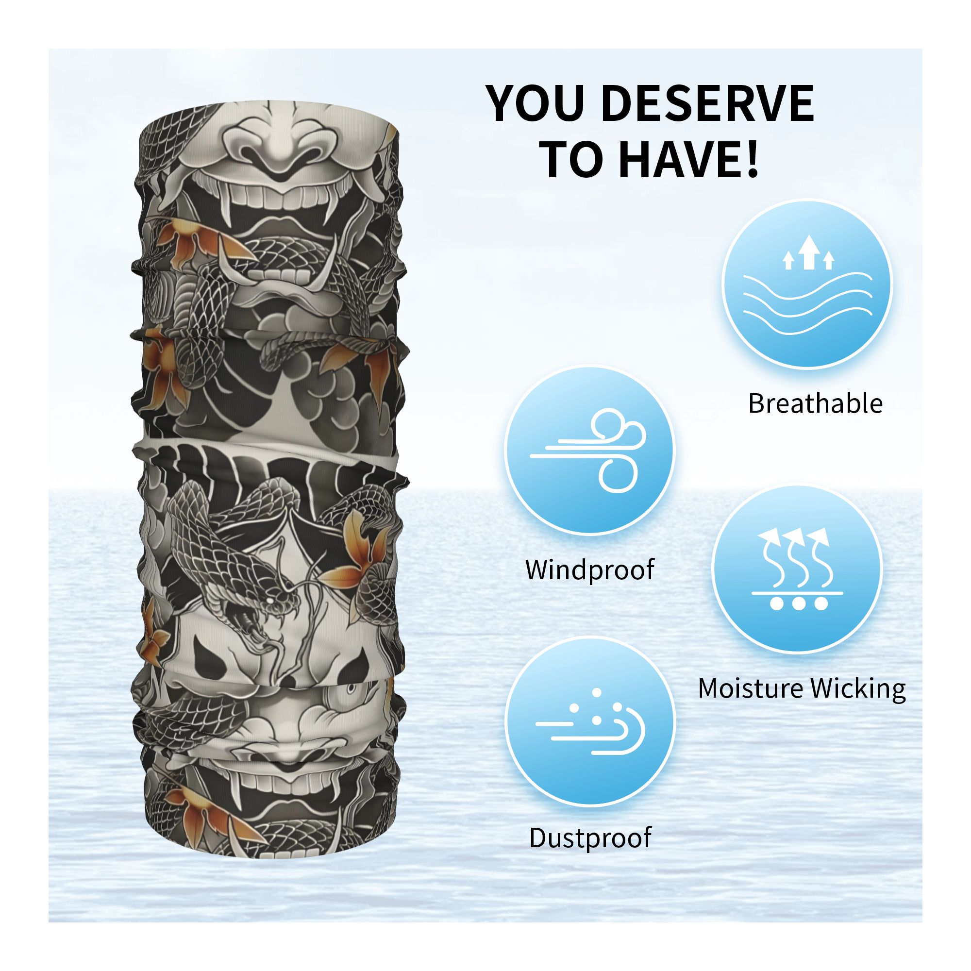 Scaldacollo Bandana Samurai On - Neck Warmer Tube recensione e prezzo