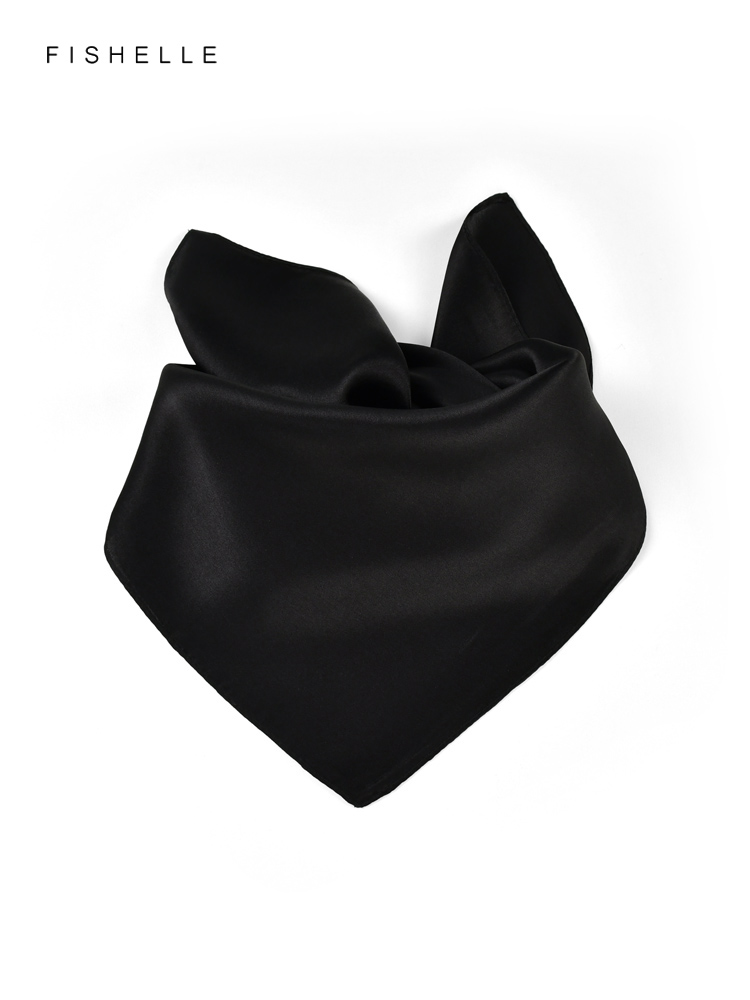 Sciarpa di seta pura nera tint - Silk Neck Scarf recensione e prezzo